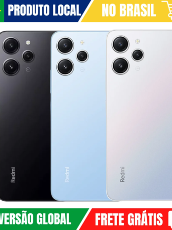 Xiaomi Redmi 12 256GB ROM 8GB RAM Versão Global | Smartphone 4G , ROM Global , Câmera 18MP , Carregador 18W